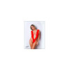 Body Rouge avec décolleté plongeant - Le Numéro 2 - Collection Body 